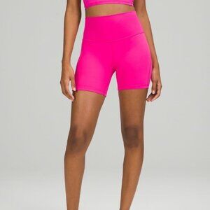 Lululemon Align High Rise Short 6" in Passionate Pink Size 8